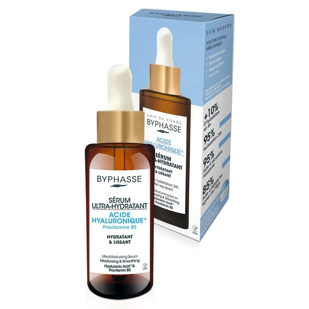Byphasse SÉRUM ULTRA-HYDRATANT ACIDE HYALURONIQUE SKIN BOOSTER 50ML JOUR ET NUIT