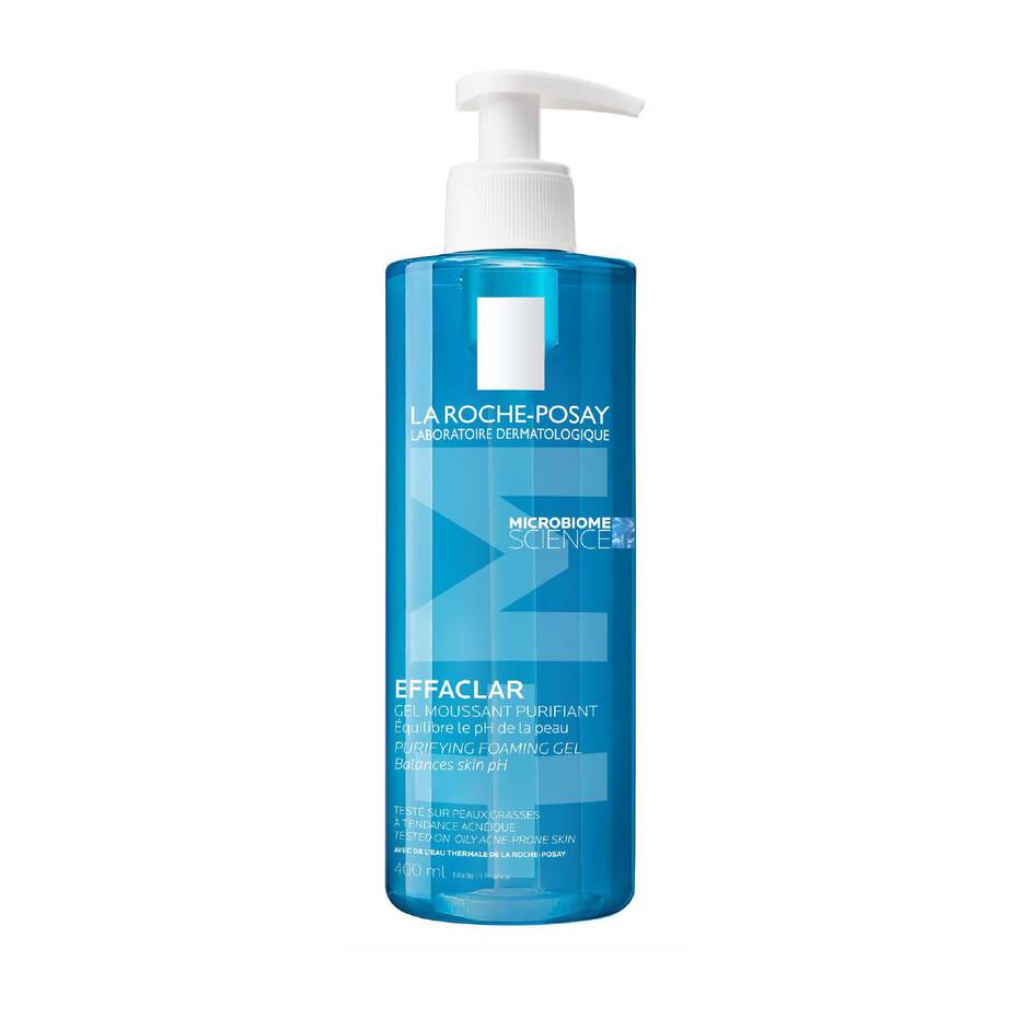 Effaclar Gel Moussant Purifiant Nettoyant Peau Grasse 400ml