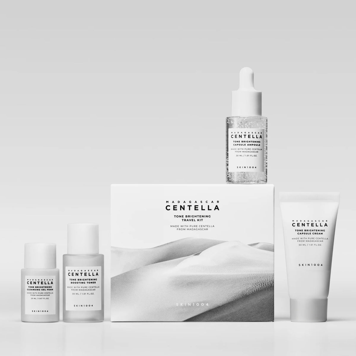 SKIN1004 Centella Tone Brightening Travel Kit 4pcs