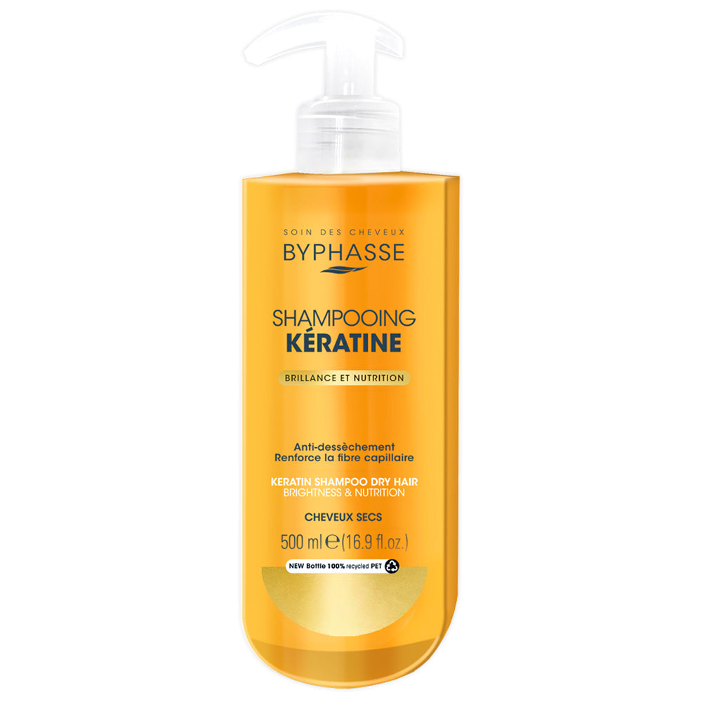 Byphasse SHAMPOOING À LA KÉRATINE LIQUIDE 500ML