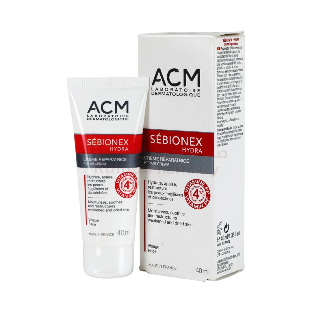 Acm Sebionex Hydra Crème Reparatrice 40ml