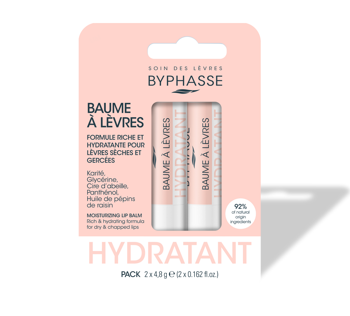 Byphasse BAUME À LÈVRES 2U