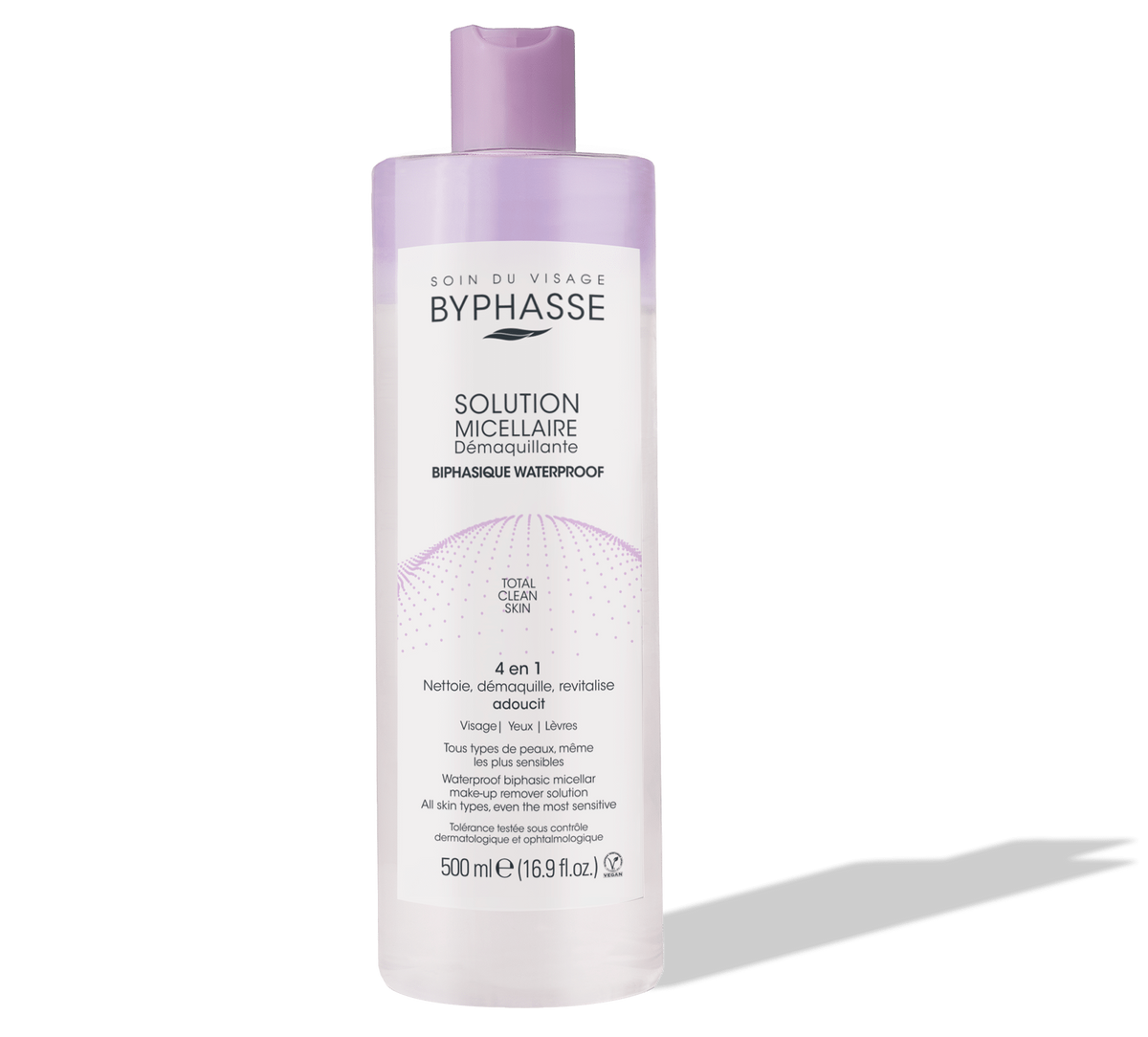 Byphasse SOLUTION MICELLAIRE DÉMAQUILLANTE 500ML