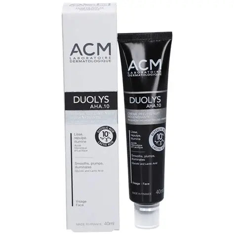 Acm Duolys Aha.10 Crème Peeling Nuit Regénérante 40ml