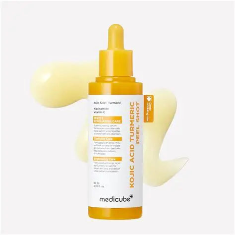 medicube - Kojic Acid Curmeric Peel Shot - Ampoule peeling à l'acide kojique et au curcuma