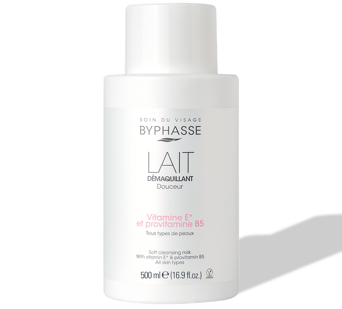 Byphasse LAIT DÉMAQUILLANT DOUCEUR VISAGE ET YEUX 500ML (BOUTEILLE)