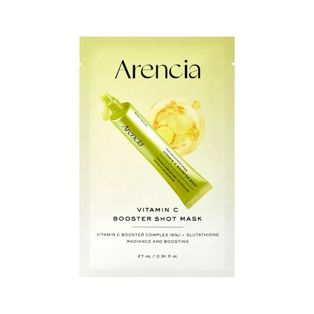 Arencia - Vitamin C Booster Shot Mask - Masque en tissu éclaircissant