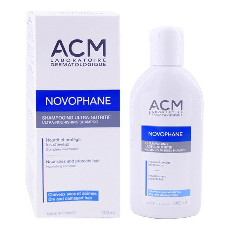 Acm Novophane Shampooing Ultra -nutritif 200ml Cheveux Sec Et Abime
