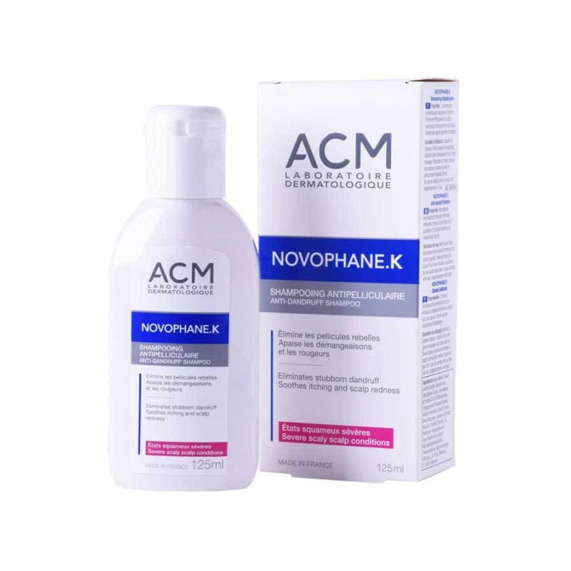Acm Novophane K Shampoo Etat Pelliculaire Severe 125ml