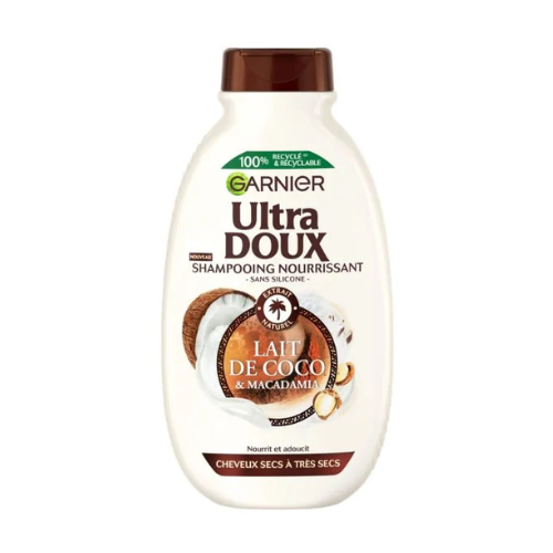 Garnier Ultra Doux Shampoing Lait De Coco & Macadamia 250ml