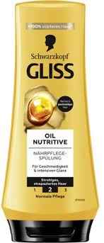 Gliss Oil Nutritive Shampoing Nourissant 250ml