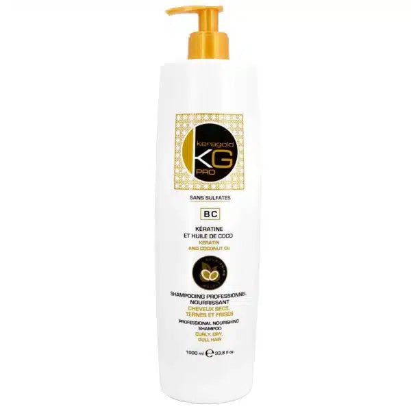 KERAGOLD pro BC sans sulfates à la kératine et huile de coco