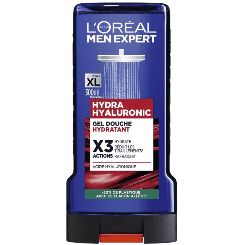 L’Oreal Men Expert Gel Douche Hydra Hyaluronic Hydratant 300ml