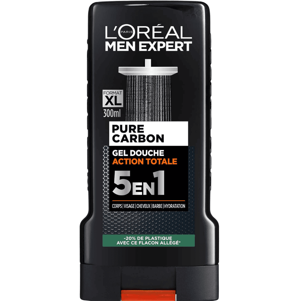 L’Oreal Men Expert Gel Douche Pure Carbon 5en1 300 ml