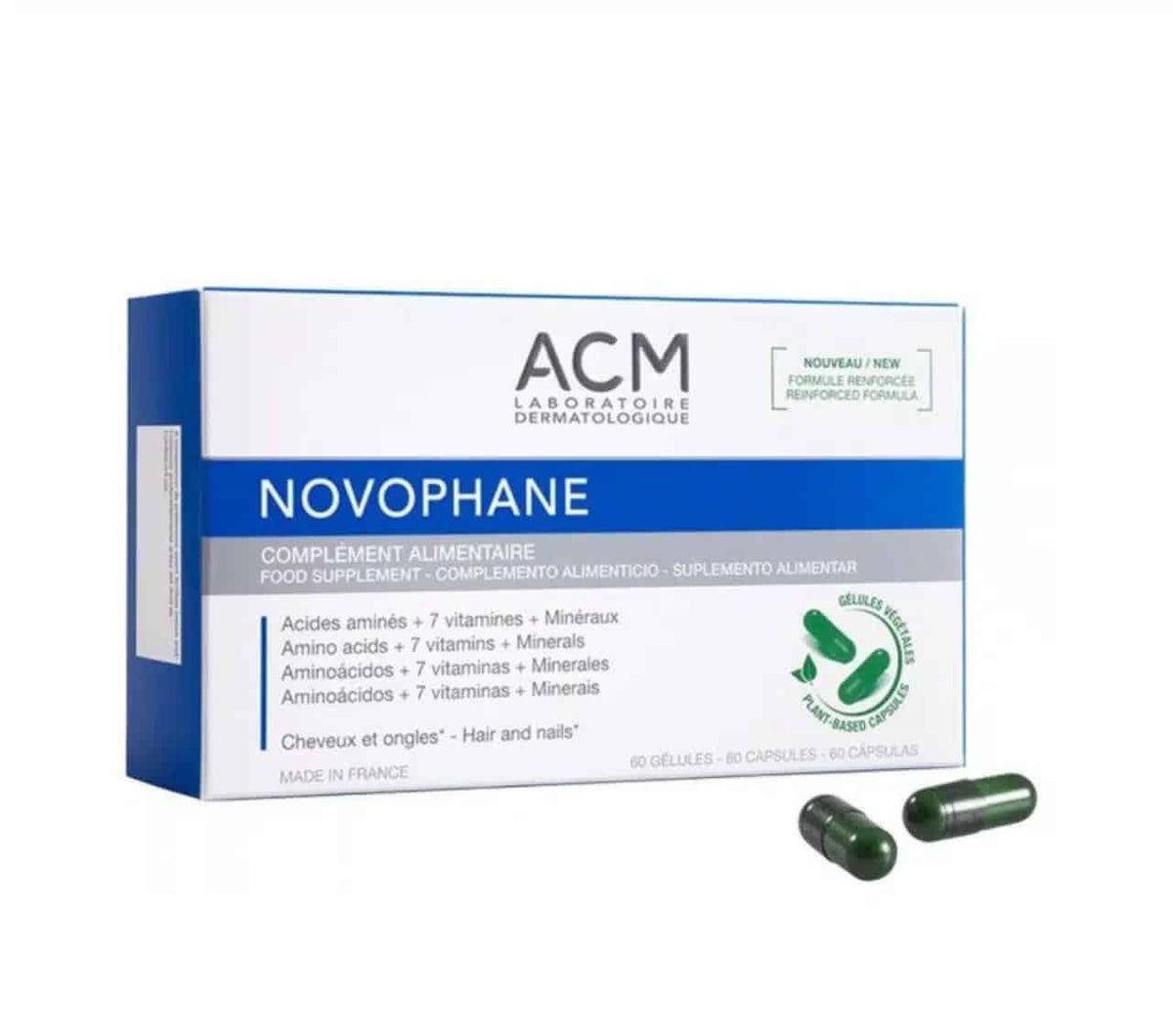 Acm Novophane Complement Alimentaire Ongles/Cheveux B/30