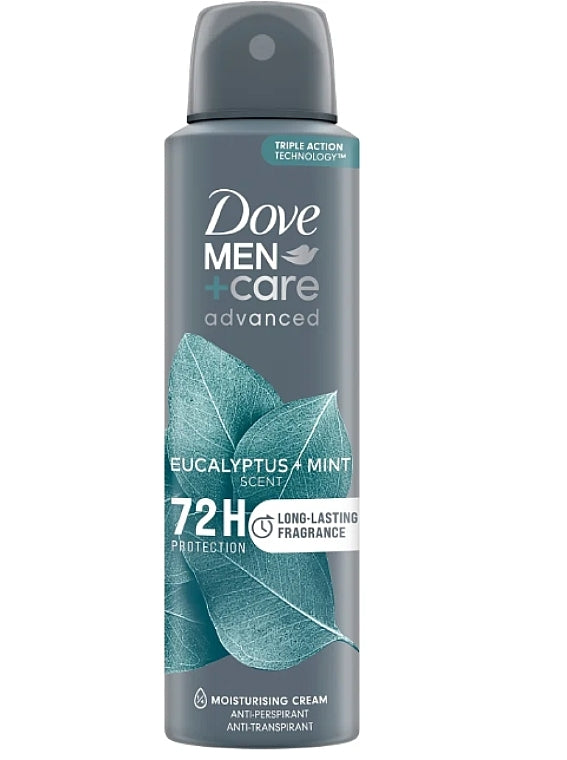 Dove Men Care 72h Protection Eucalyptus+mint Scent 250ml