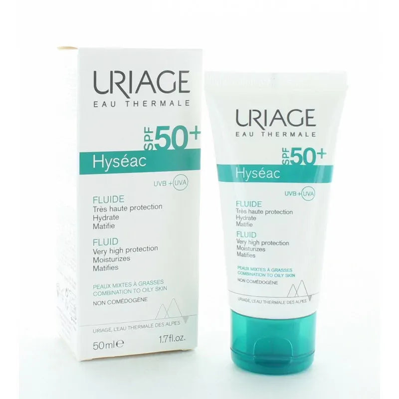 Uriage Hyséac Fluide Matifiant Spf50+ 50ml