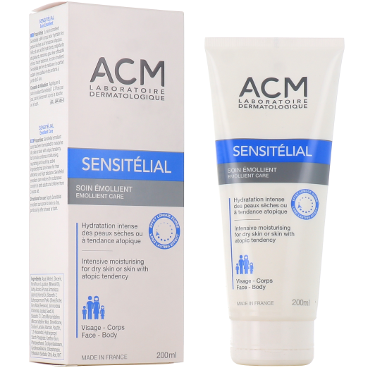 Acm Sensitelial Soin Emollient Fl/200ml
